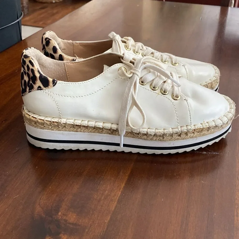 Jennifer Lopez Lider Espadrille Wedge Sneakers